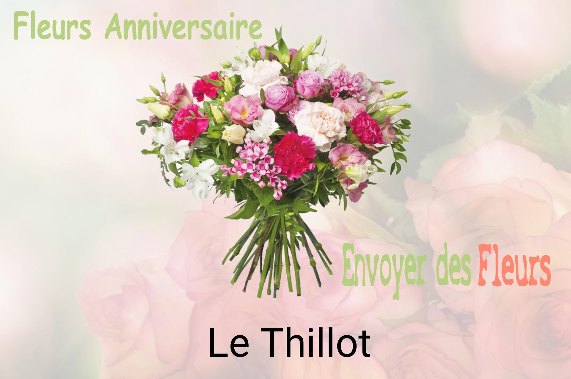 Bouquet de fleurs d’anniversaire livré à Le Thillot