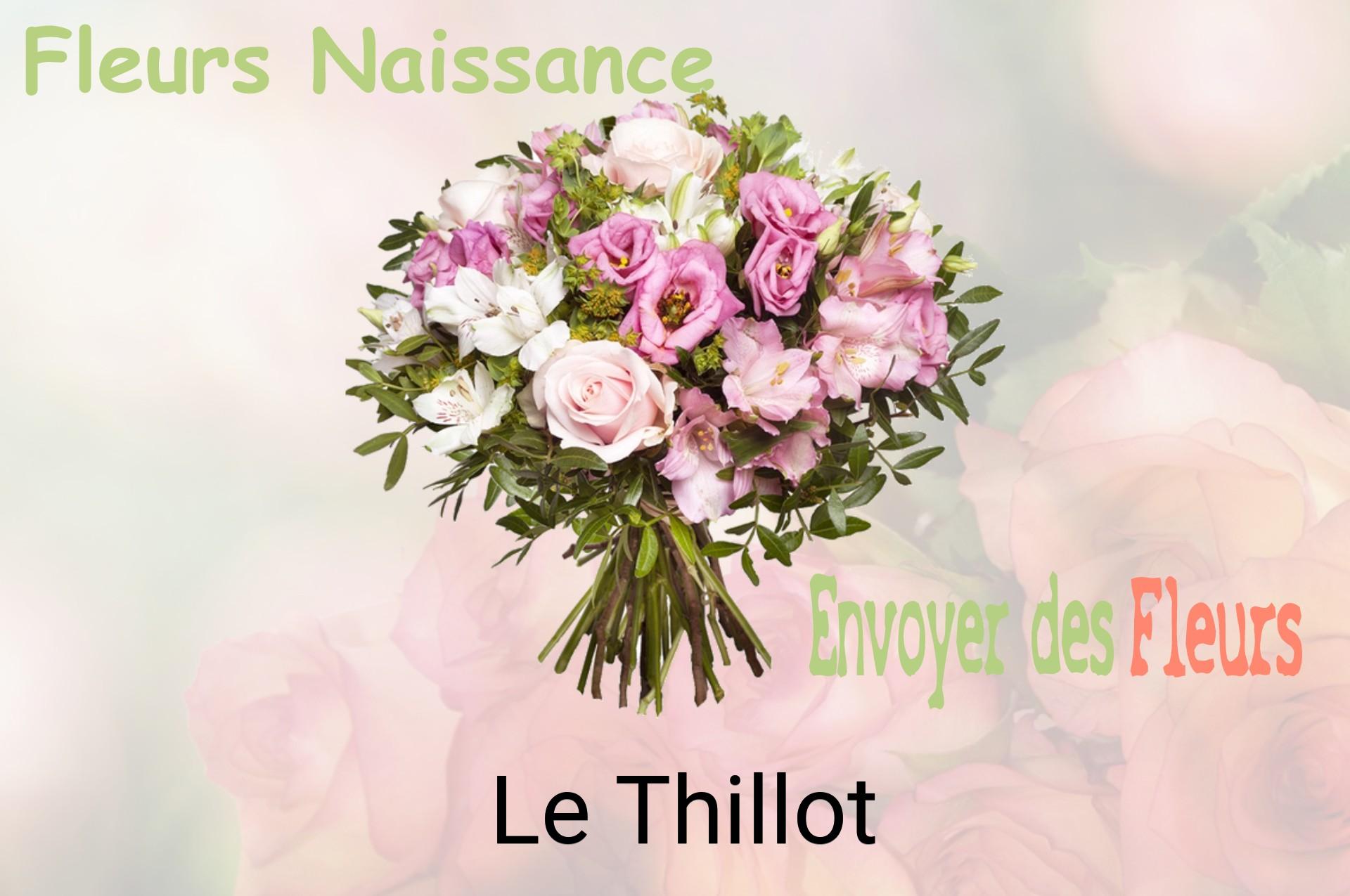 Bouquet de fleurs de naissance livré à Le Thillot